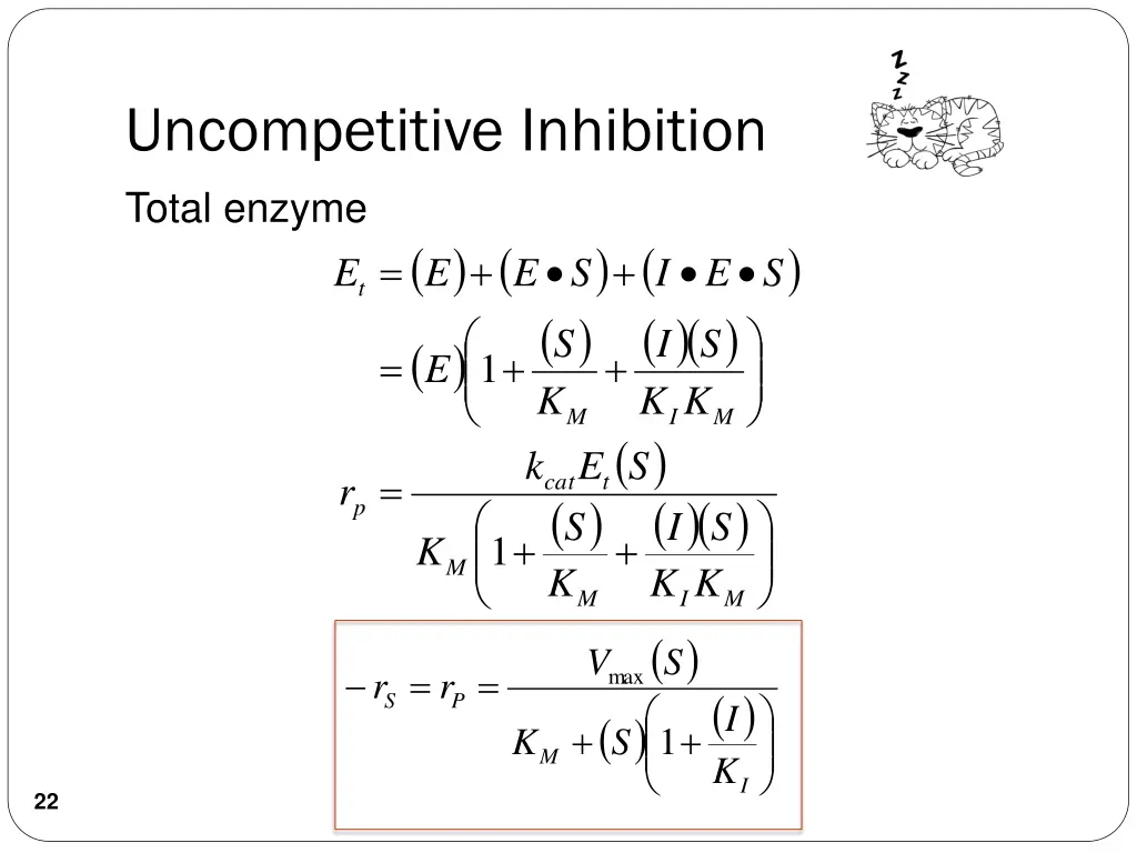 uncompetitive inhibition 3