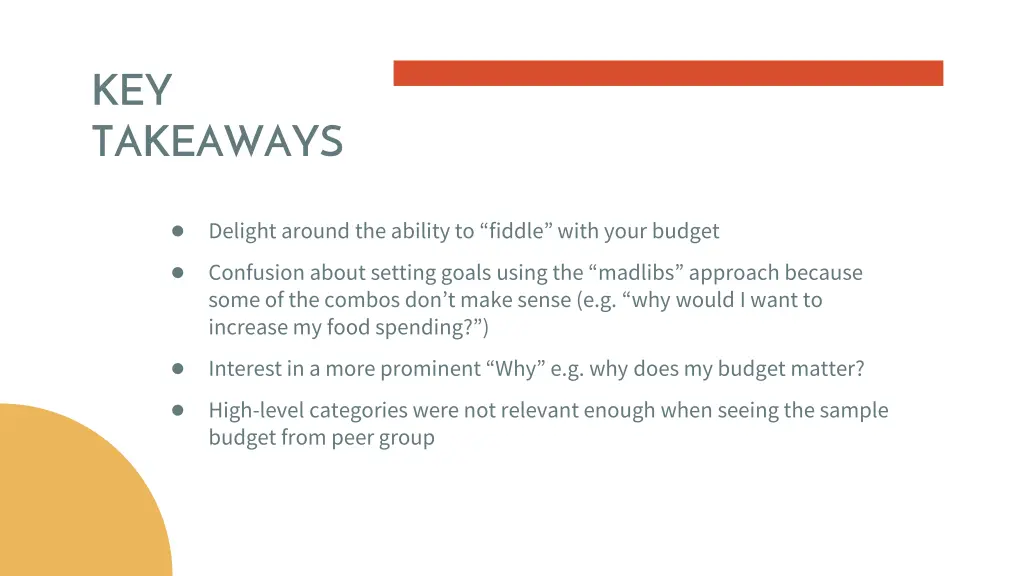 key takeaways