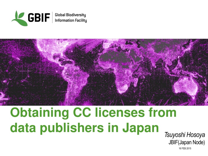 obtaining cc licenses from data publishers