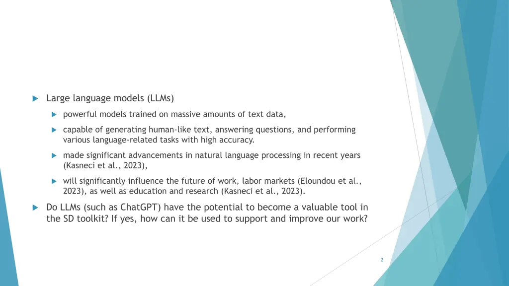 large language models llms