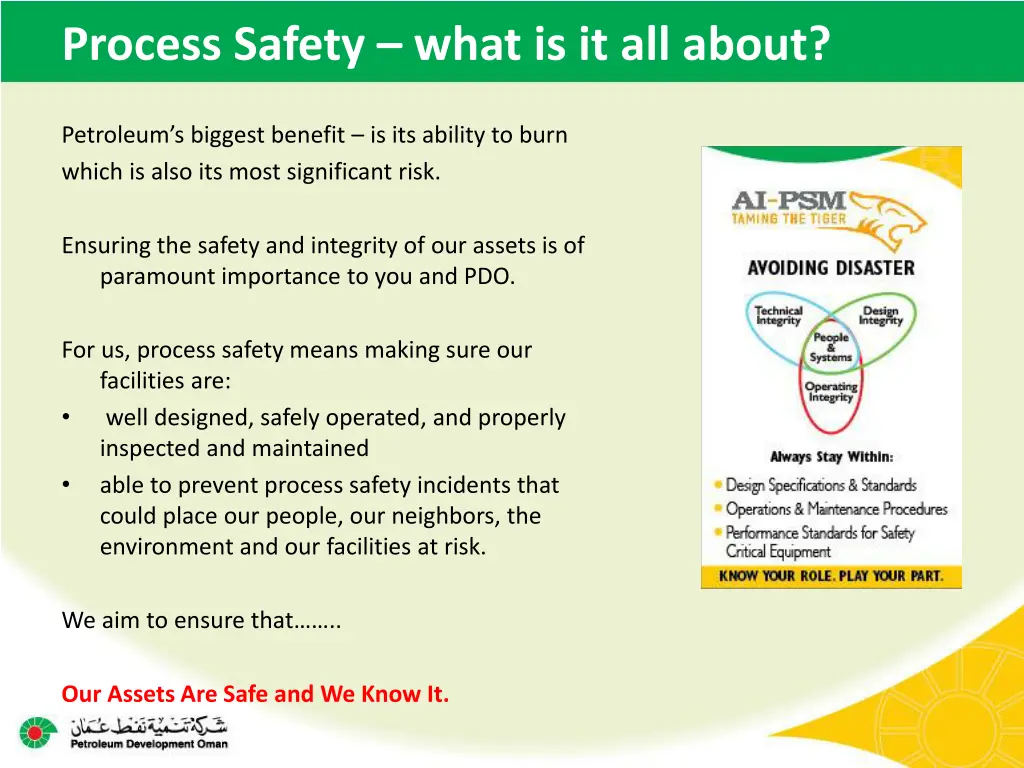 process safety what is it all about