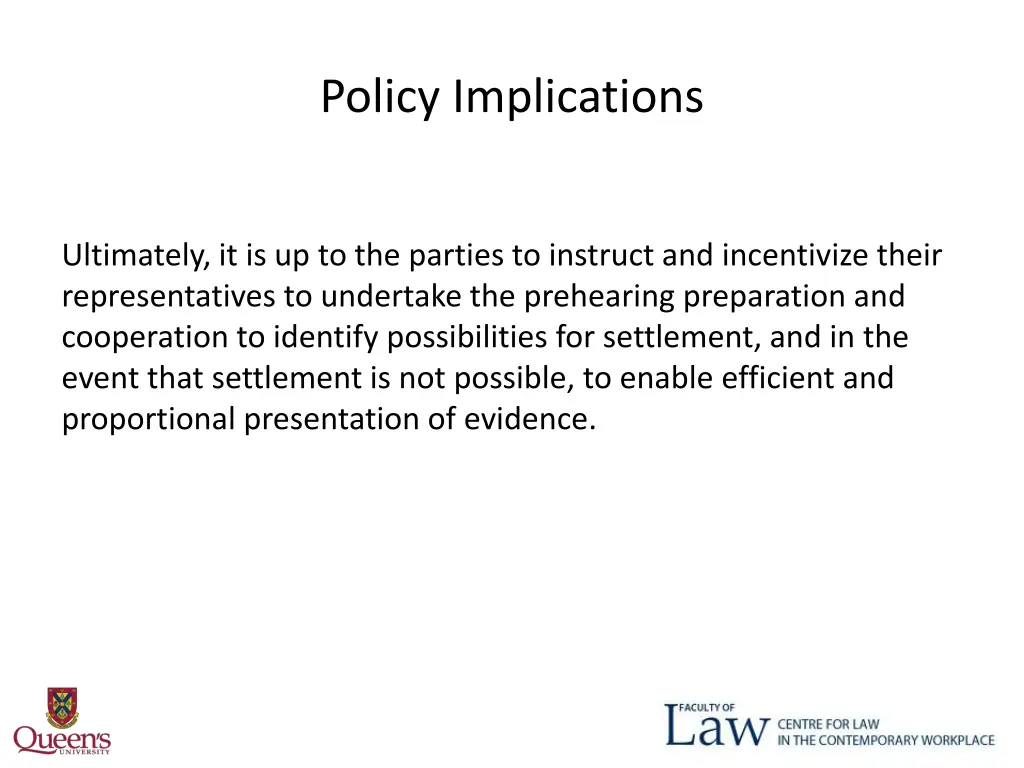 policy implications 1