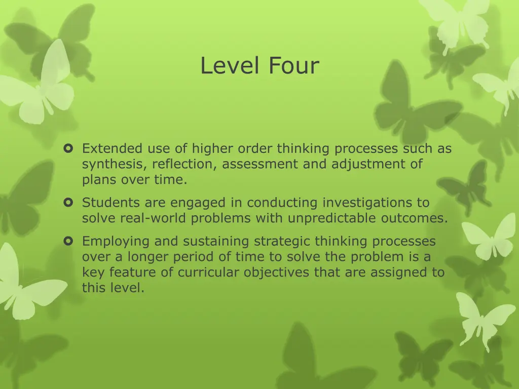 level four