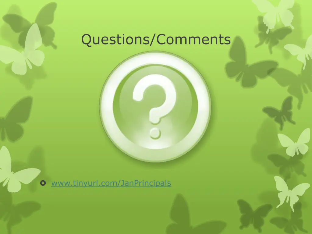 questions comments