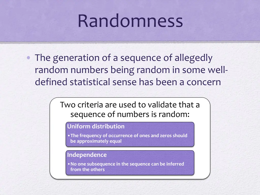 randomness