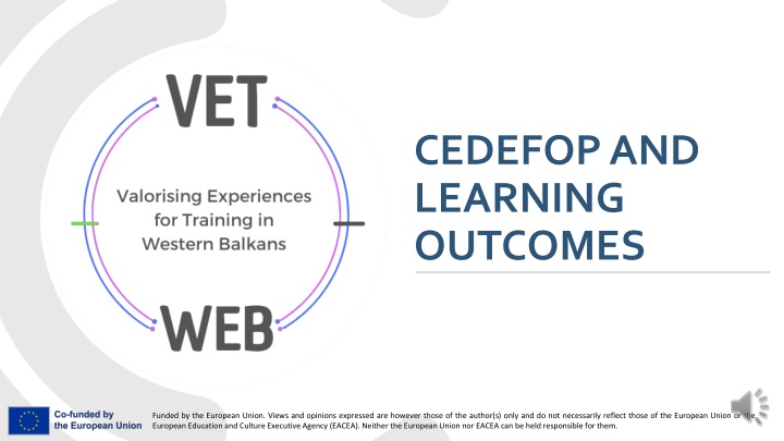 cedefop and learning outcomes