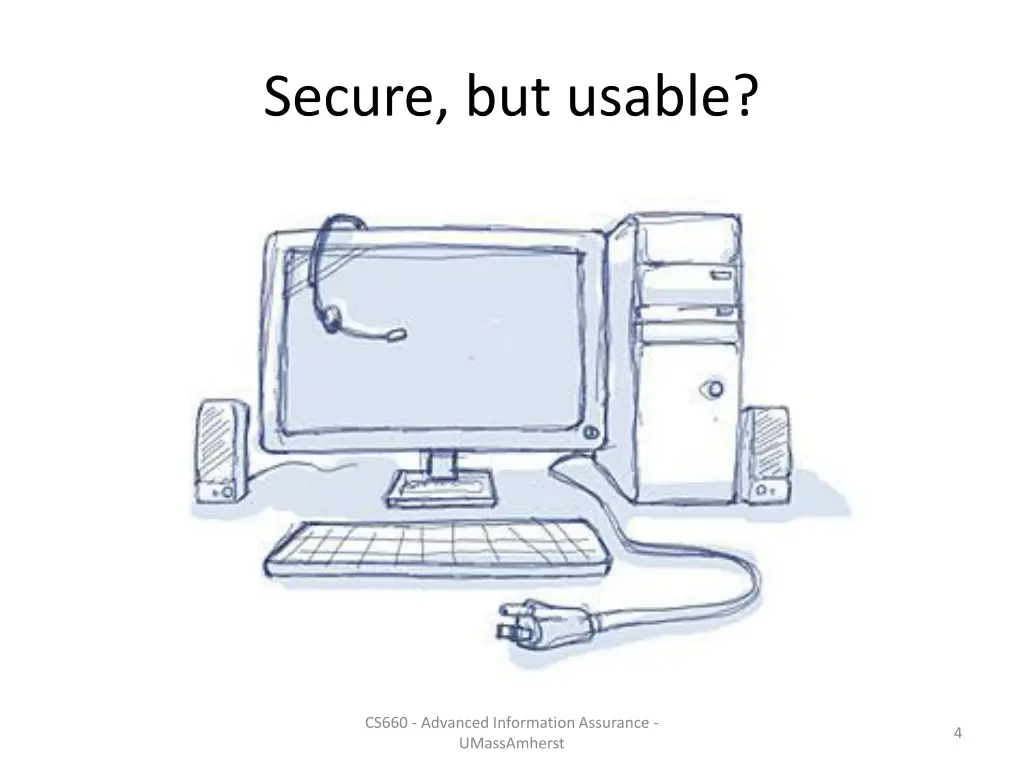 secure but usable