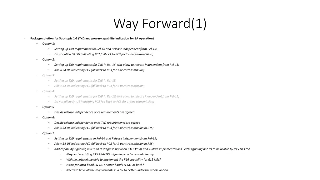 way forward 1