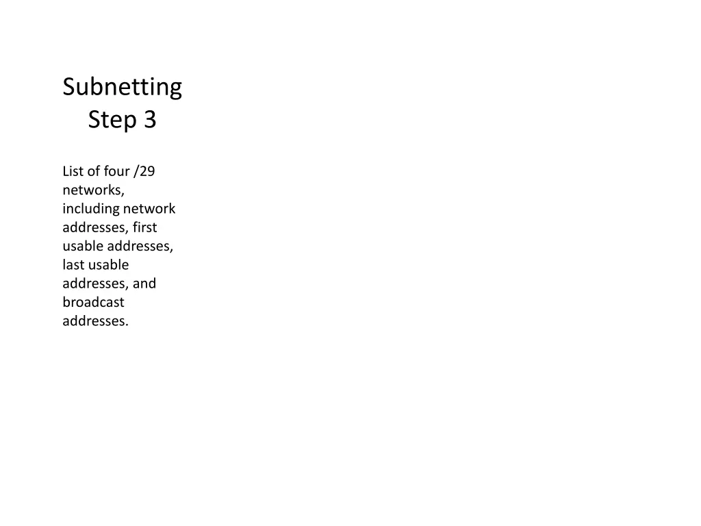 subnetting step 3