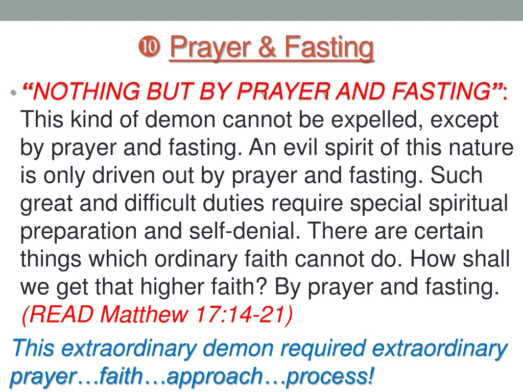 prayer fasting 2
