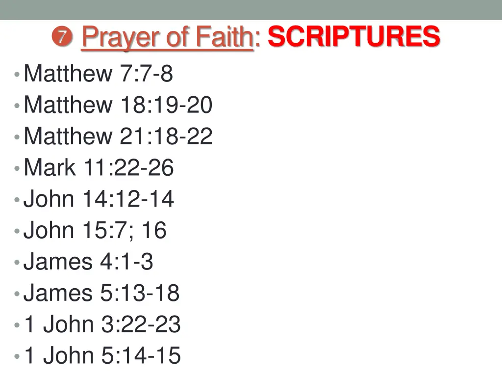 prayer of faith scriptures matthew 7 7 8 matthew