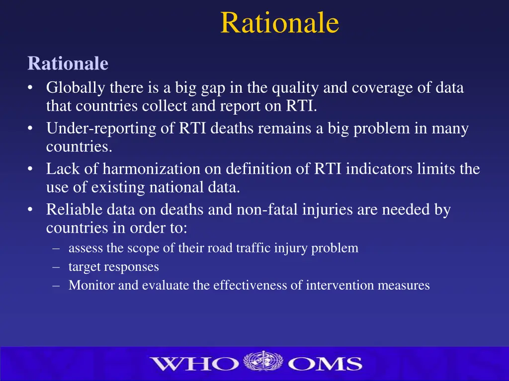 rationale