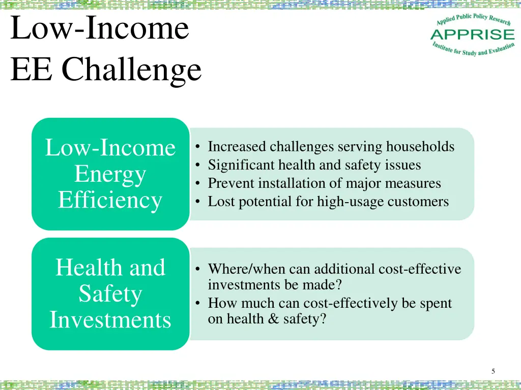 low income ee challenge