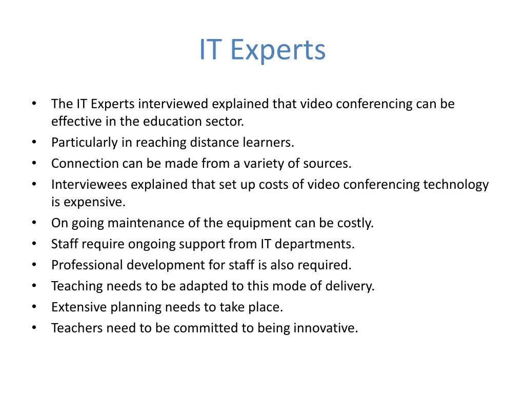 it experts