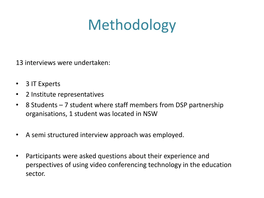 methodology