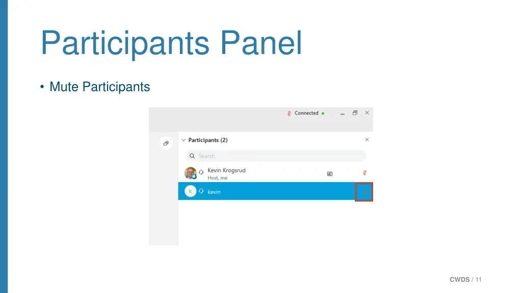participants panel