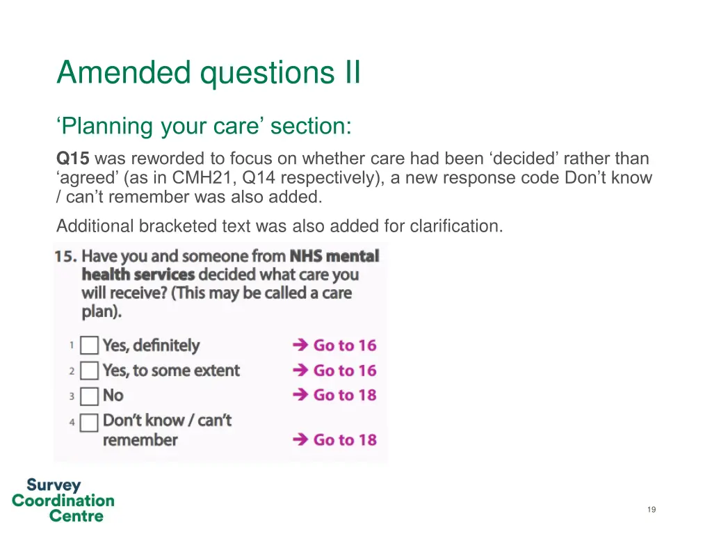 amended questions ii