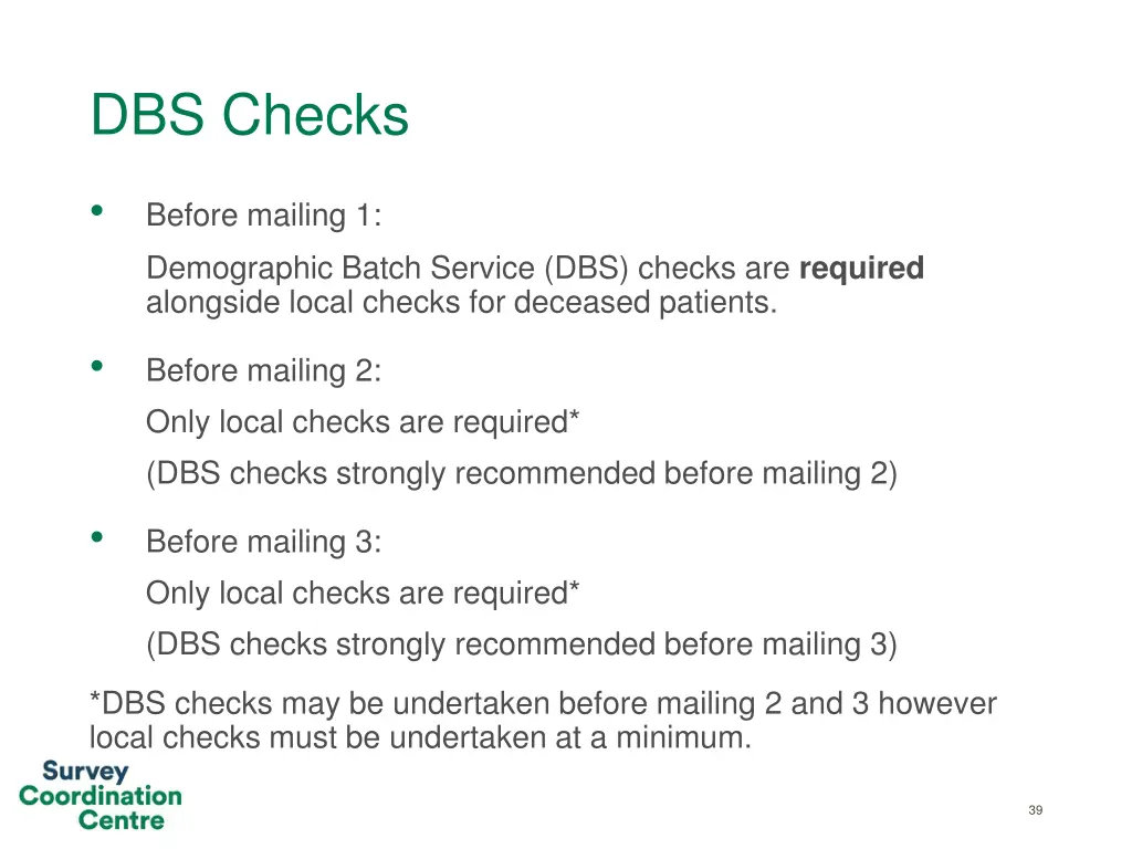 dbs checks 1