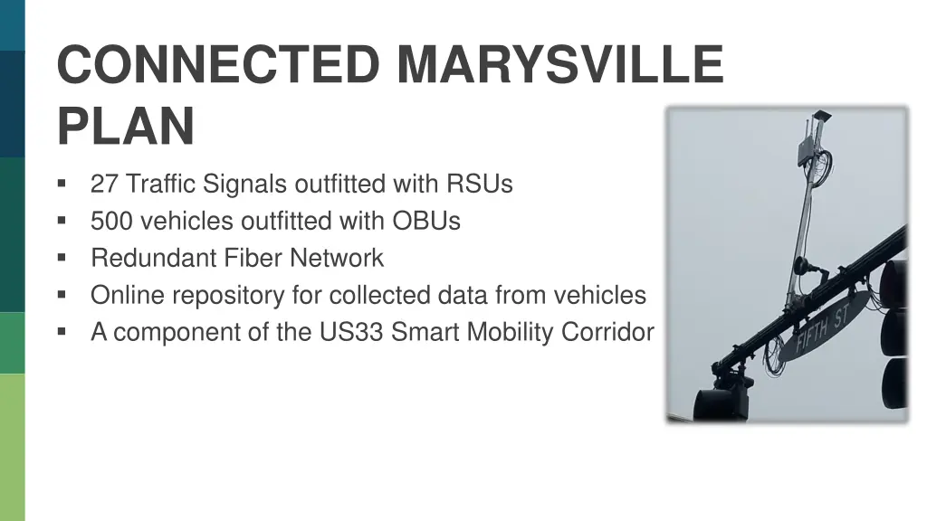 connected marysville plan 27 traffic signals