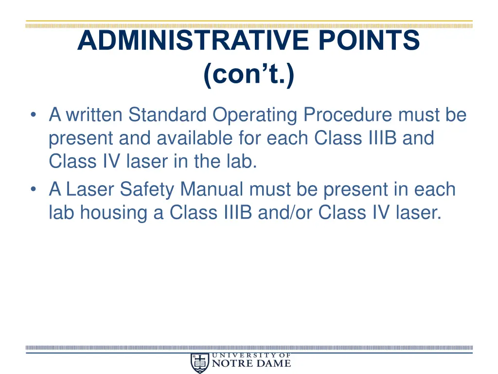 administrative points con t