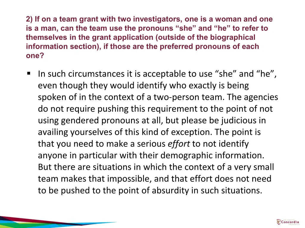 2 if on a team grant with two investigators