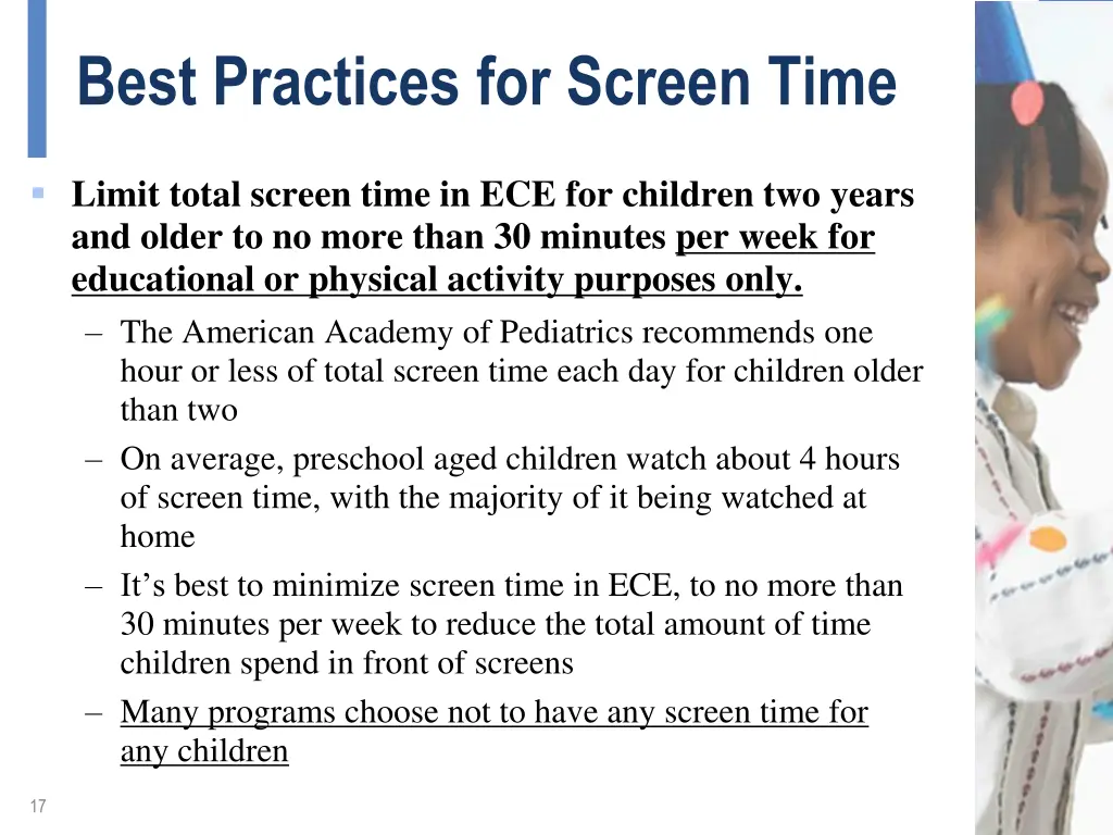 best practices for screen time 1