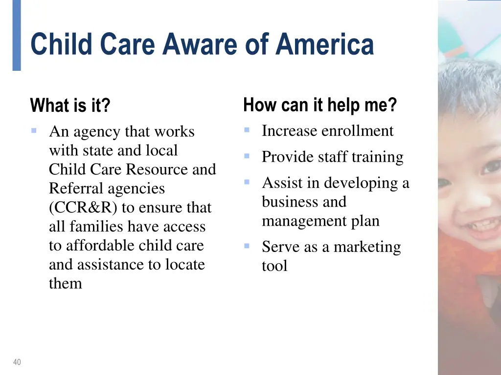 child care aware of america