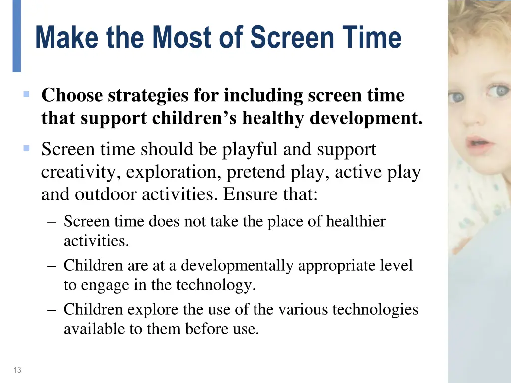 make the most of screen time 1