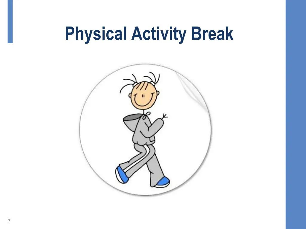 physical activity break