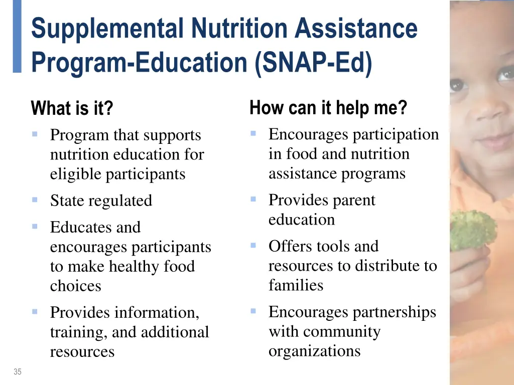 supplemental nutrition assistance program