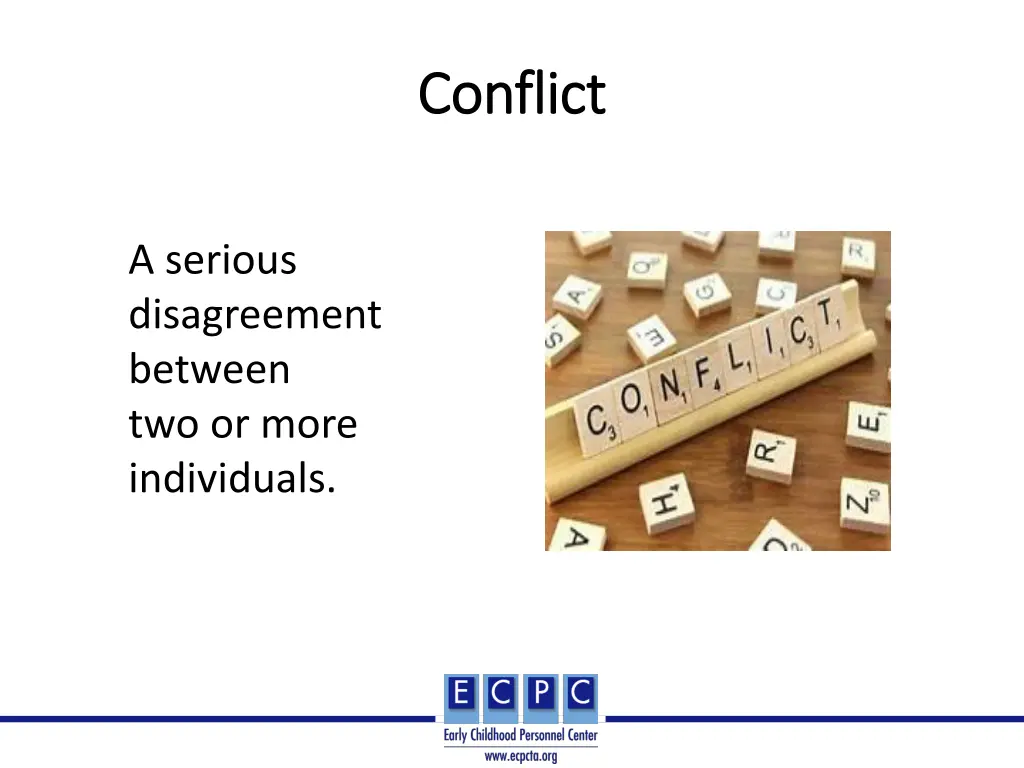 conflict conflict