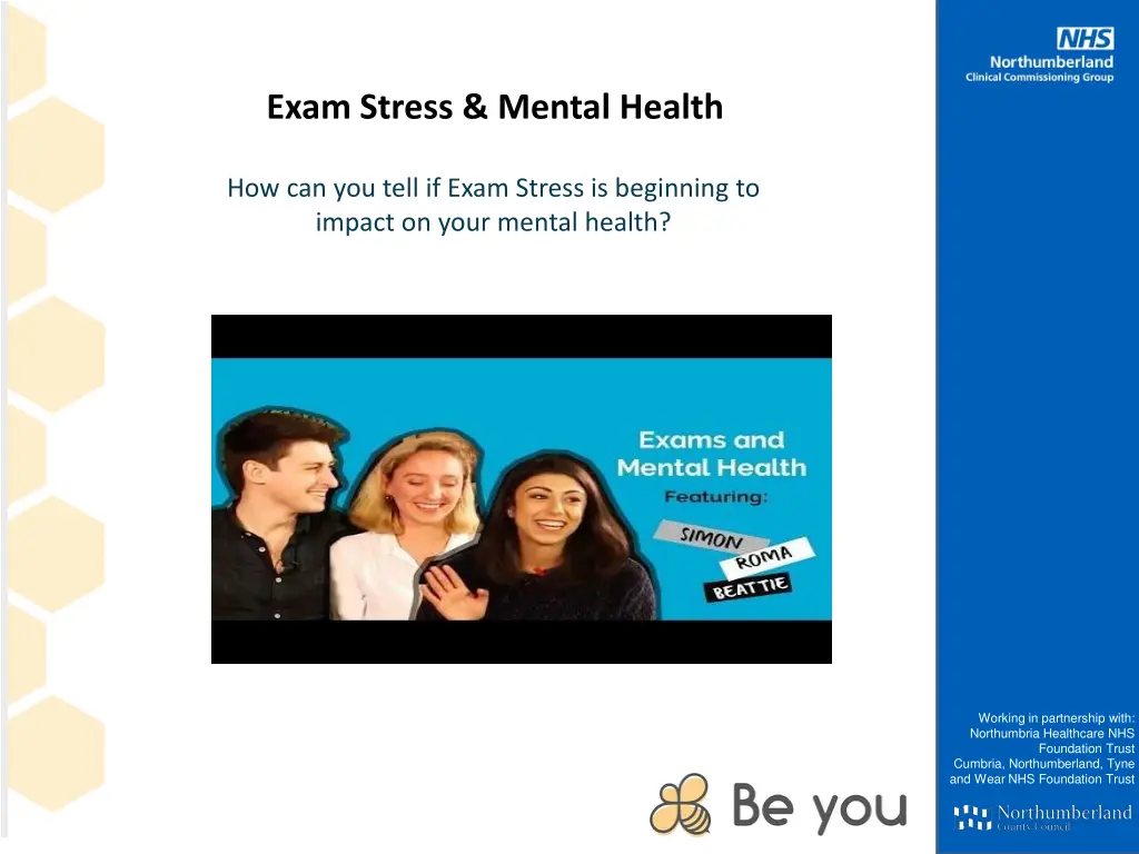 exam stress mental health