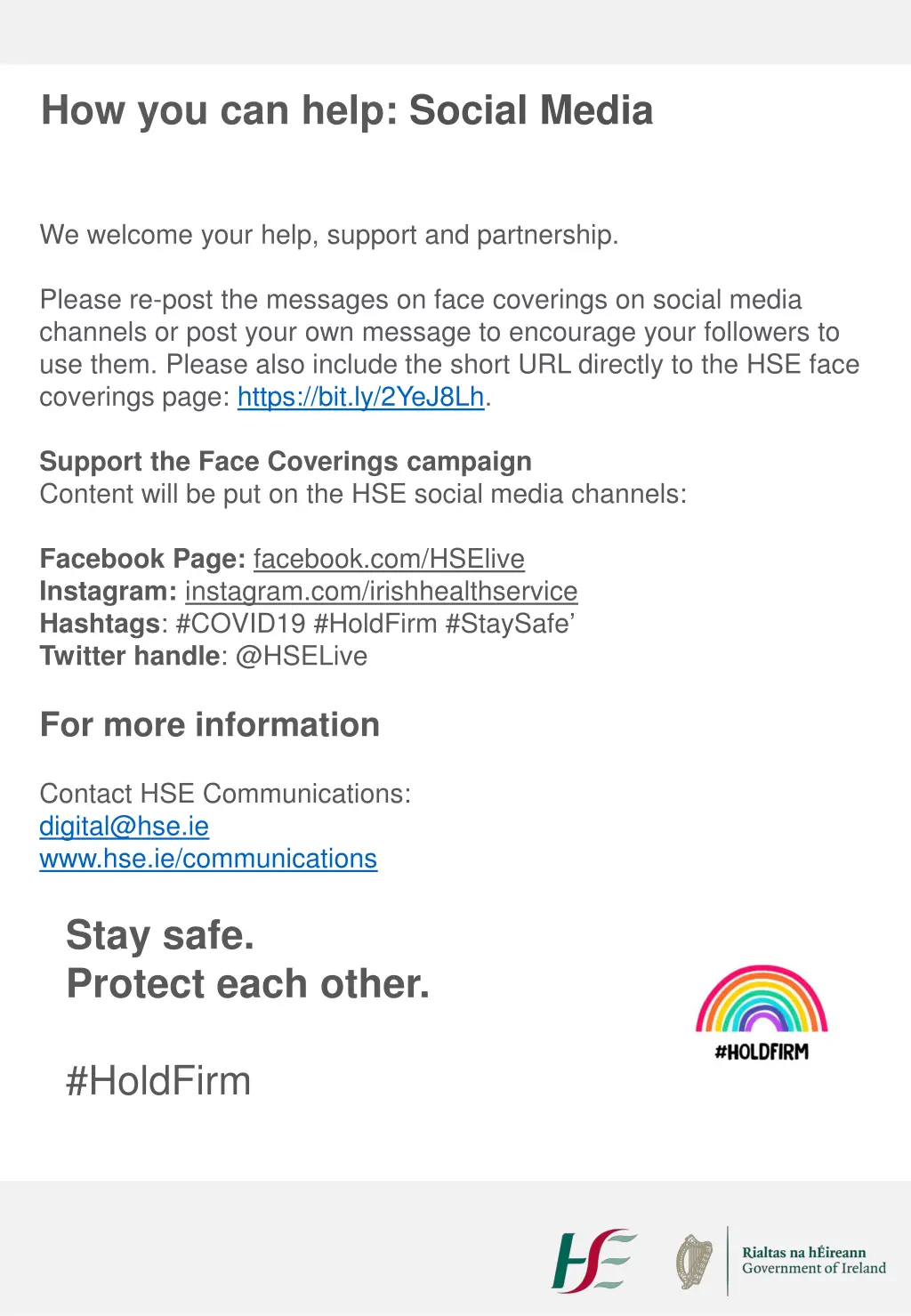 how you can help social media