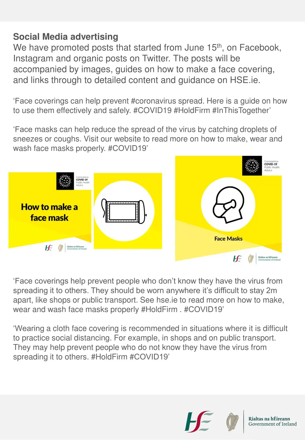 social media advertising we have promoted posts