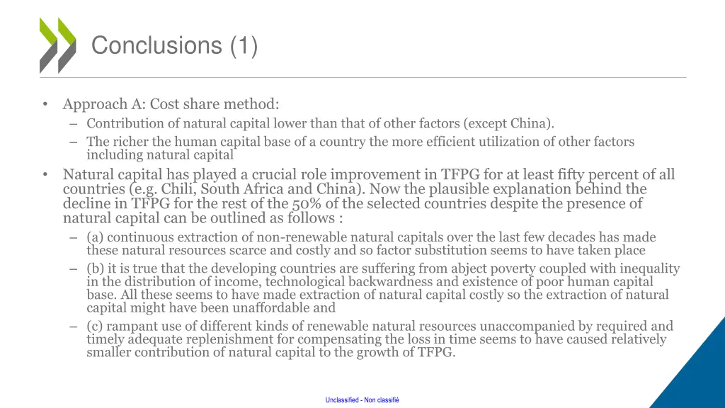 conclusions 1