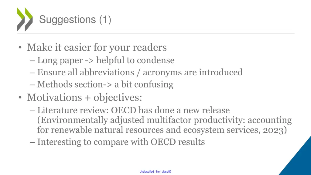 suggestions 1
