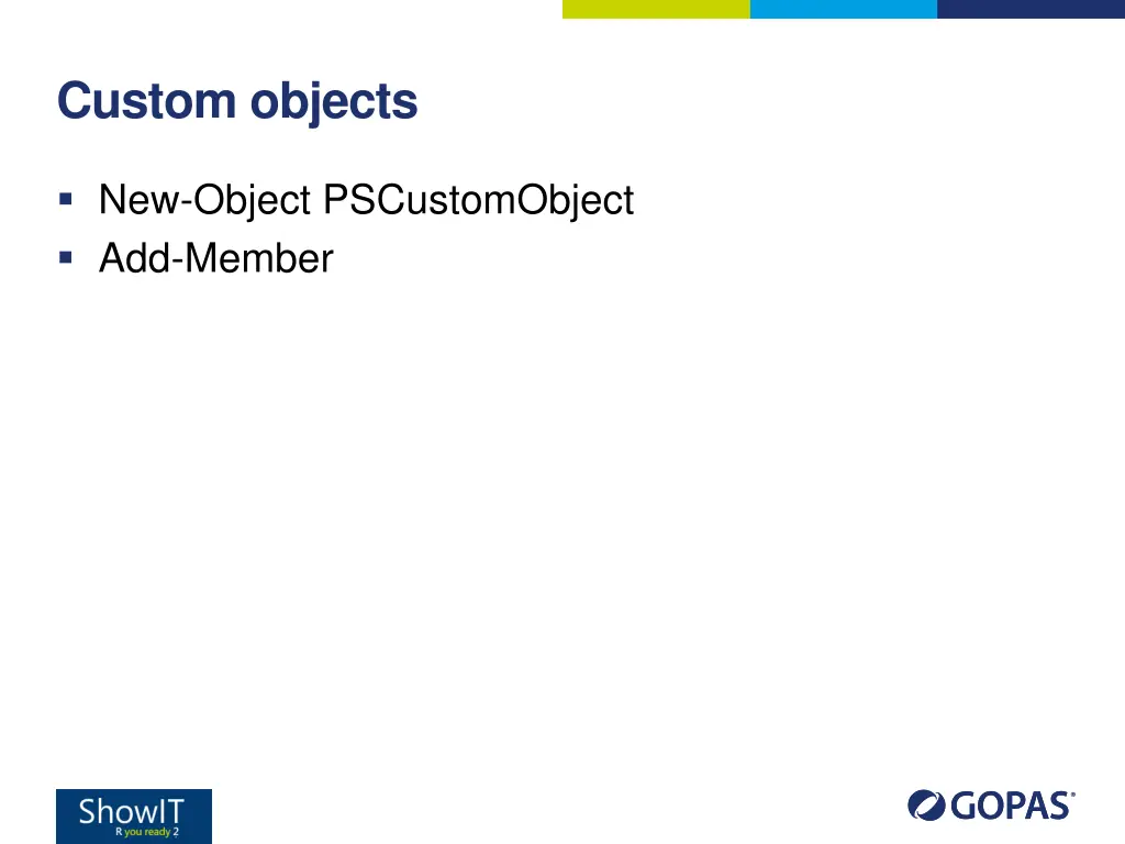 custom objects