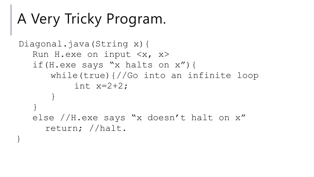 a very tricky program