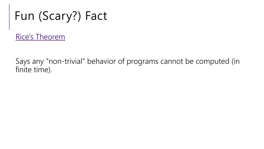 fun scary fact