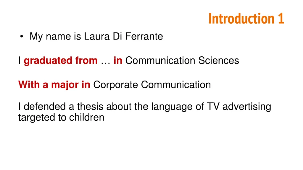 introduction 1