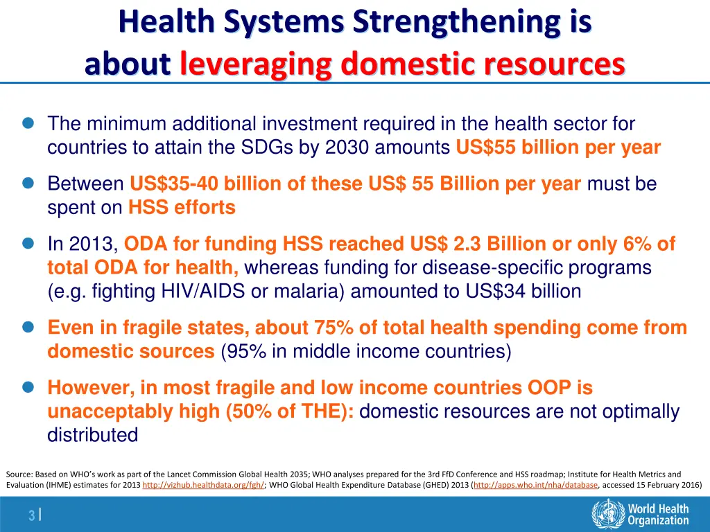health systems strengthening is about leveraging