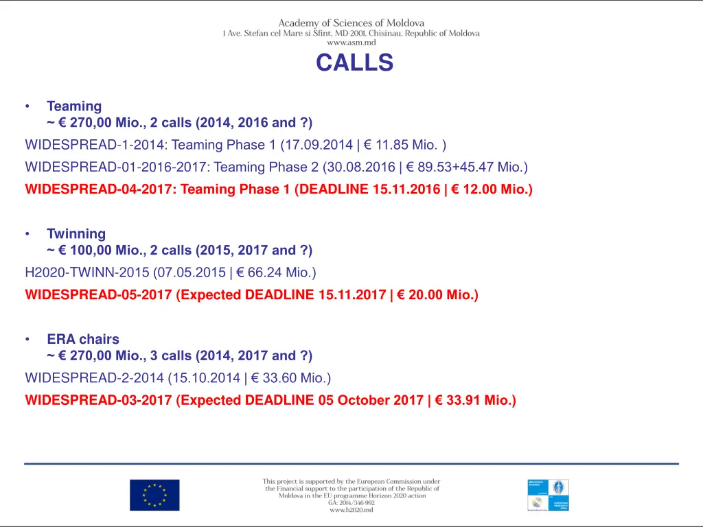 calls