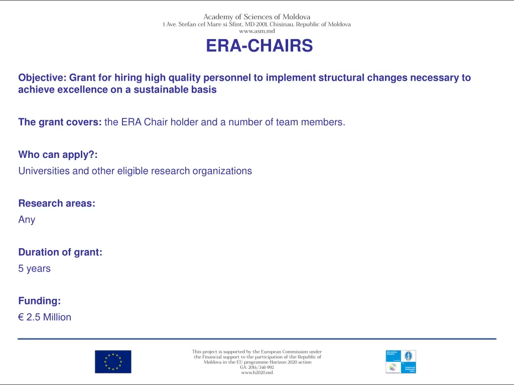 era chairs