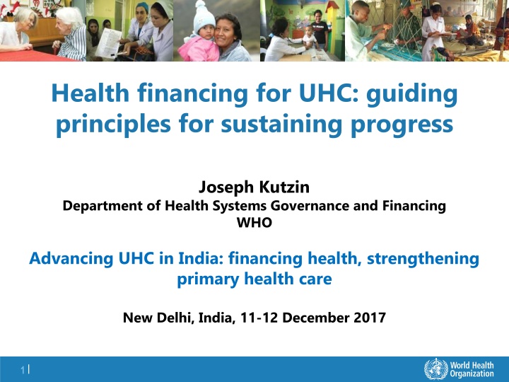 health financing for uhc guiding principles