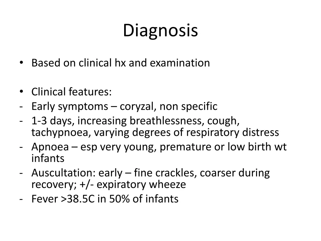 diagnosis