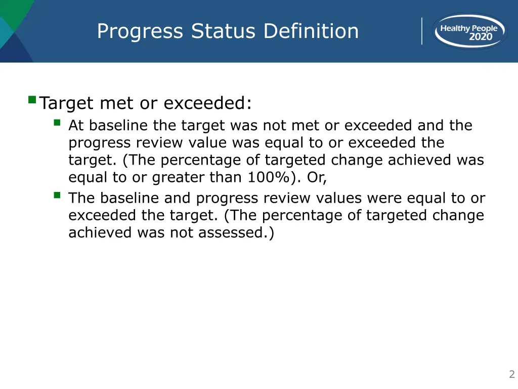 progress status definition