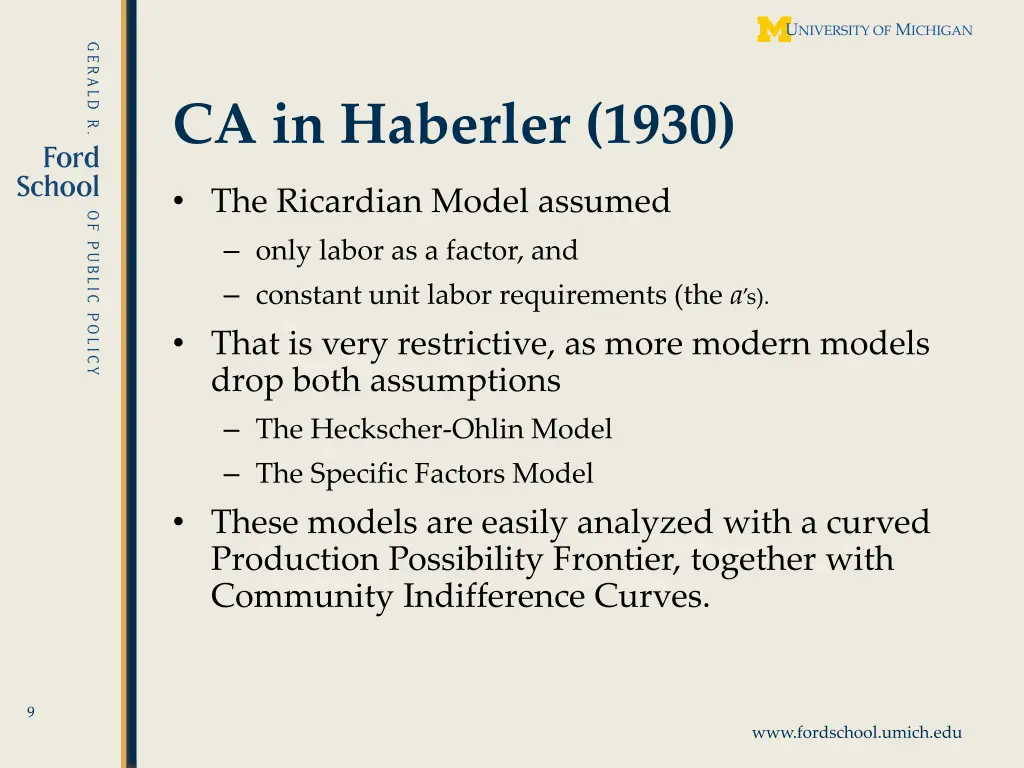 ca in haberler 1930