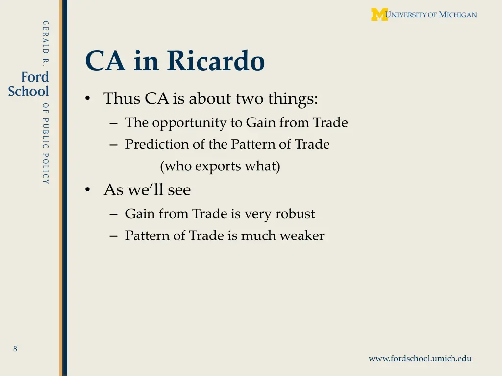 ca in ricardo 3