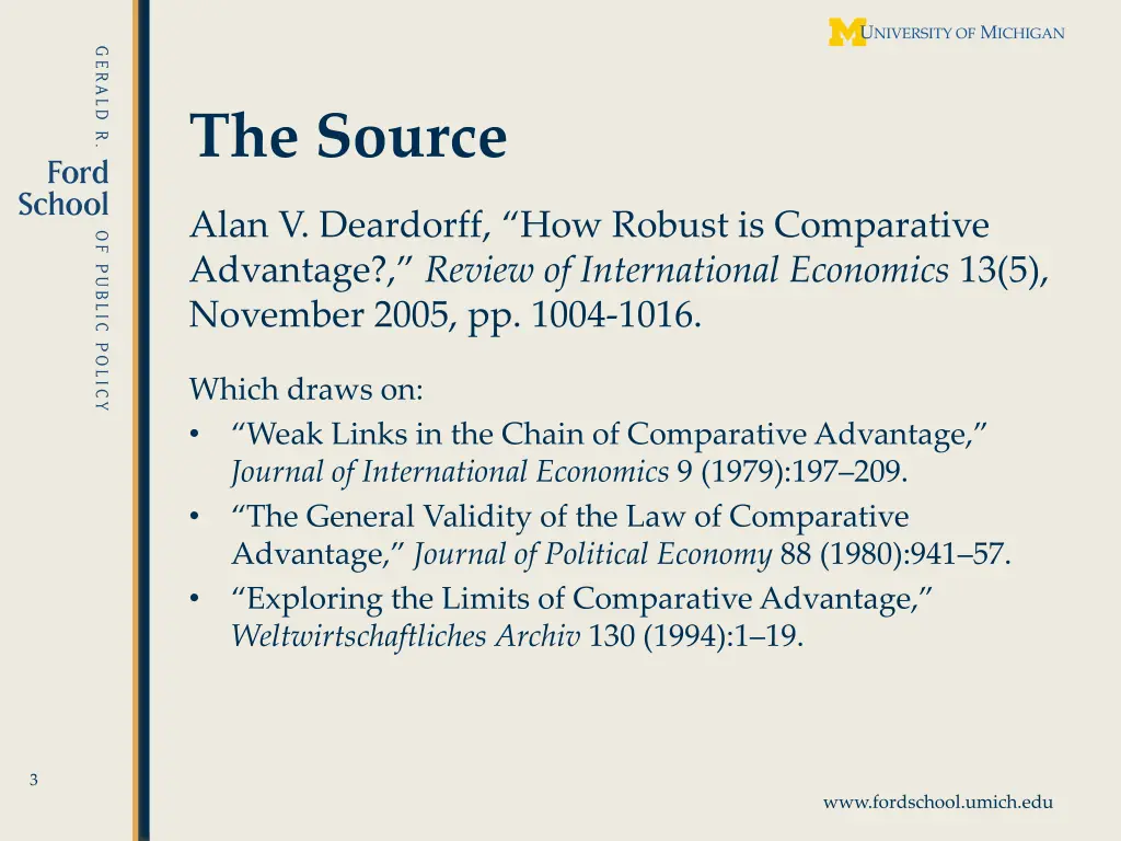 the source