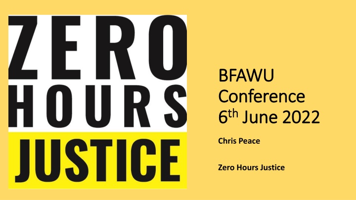 bfawu bfawu conference conference 6 6 th th june